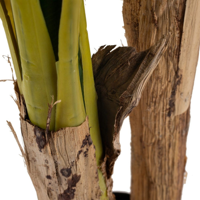 Plantă artificială Banana Leaf cu frunze mari și ghiveci negru [6]