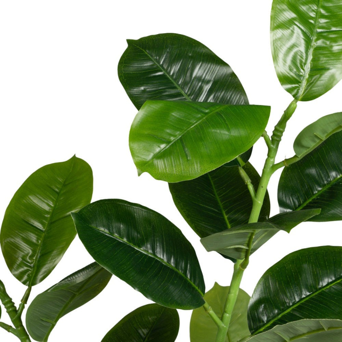 Plantă artificială decorativă cu frunze ovale lucioase [3]