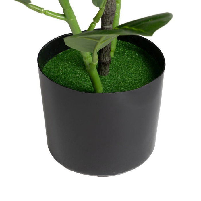 Plantă artificială decorativă cu frunze ovale lucioase [5]