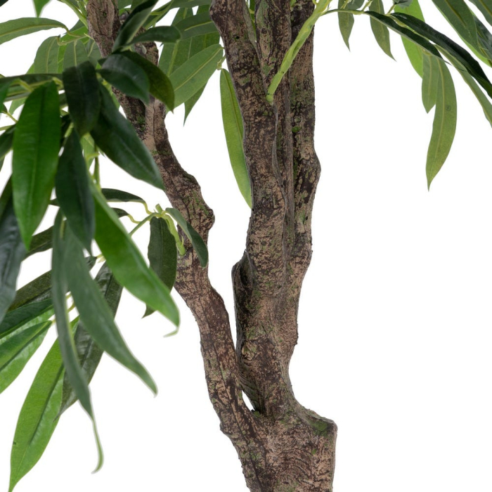 Plantă artificială Eucalyptus cu frunziș bogat și ghiveci negru [5]
