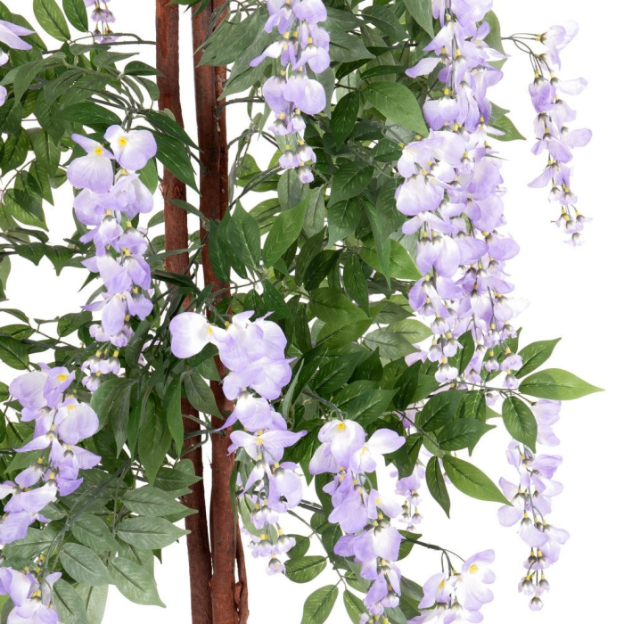 Plantă artificială Glicină pentru exterior cu flori lila [6]