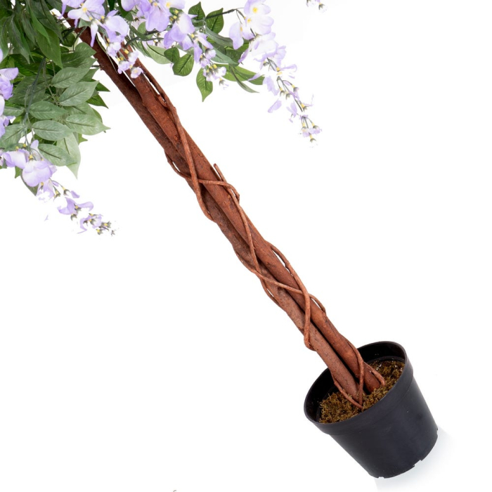 Plantă artificială Glicină pentru exterior cu flori lila [5]
