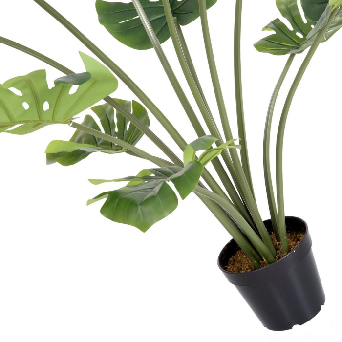 Plantă artificială Monstera pentru exterior cu frunze mari decupate [5]