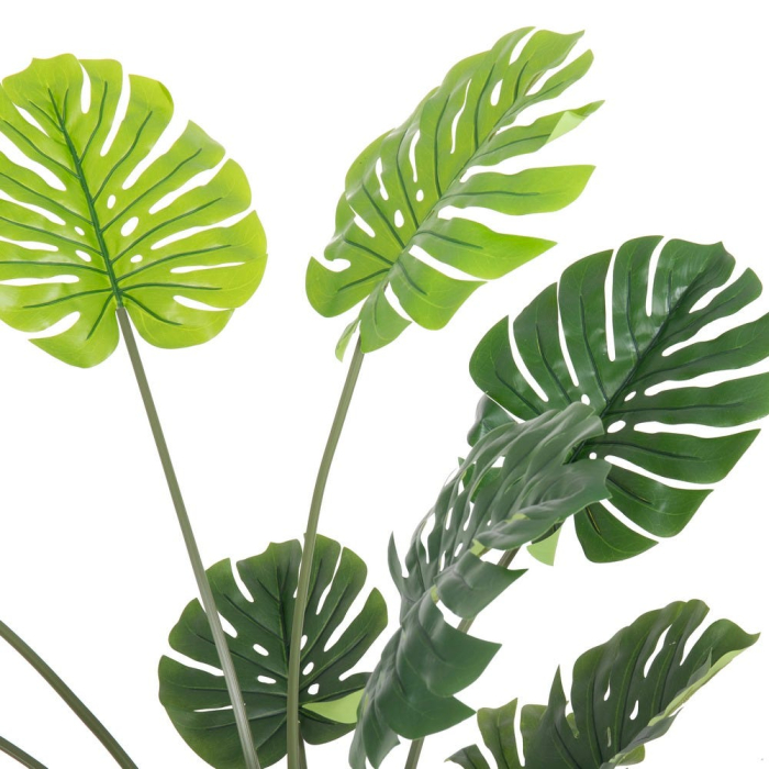 Plantă artificială Monstera pentru exterior cu frunze mari decupate [3]