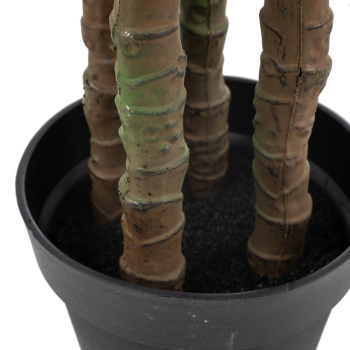 Plantă artificială Philodendron cu frunze mari și ghiveci negru [7]