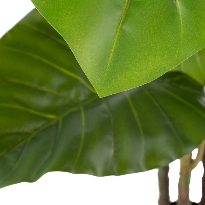 Plantă artificială Philodendron cu frunze mari și ghiveci negru [3]