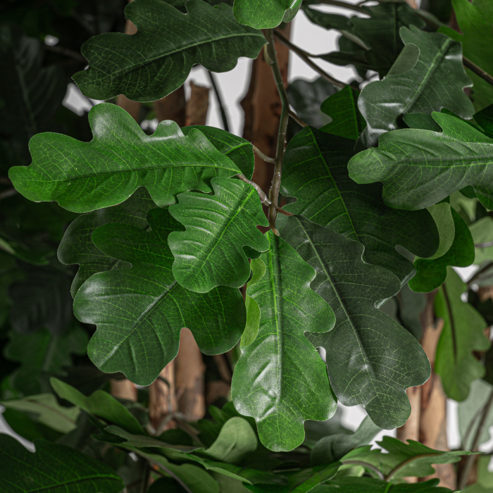 Plantă artificială tip stejar frunziș verde Roble [3]