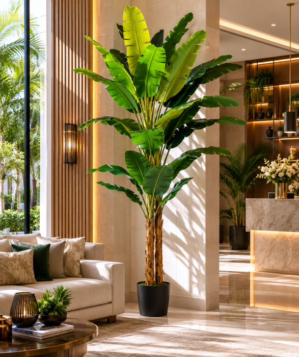 Planta artificiala bananier 320 cm cu aspect natural [2]