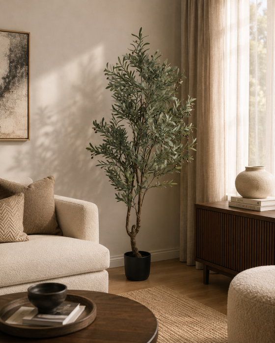 Planta artificiala maslin 210 cm cu aspect natural realist [2]