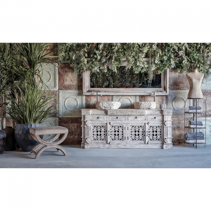 Planta decorativa split philo | Plante artificiale vintage [5]