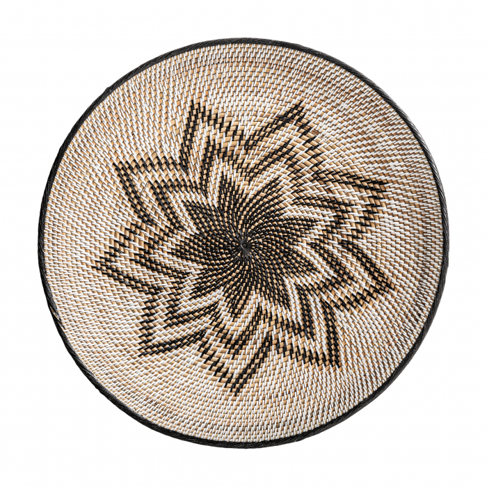 Platou decorativ ratan bej|Decoratiuni perete organice [1]