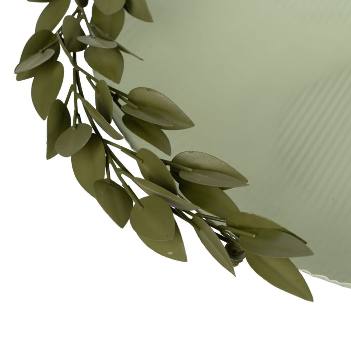 Platou decorativ verde cu accente naturale | Obiecte antice [2]