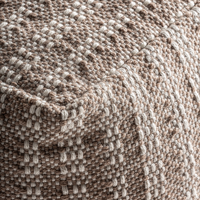 Puf shabby chic bej | Pufuri eco-friendly vintage [3]