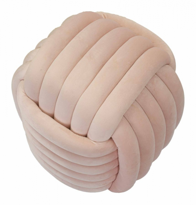 Puf Catifea Roz | Decor Original | Mobilier Confortabil [4]