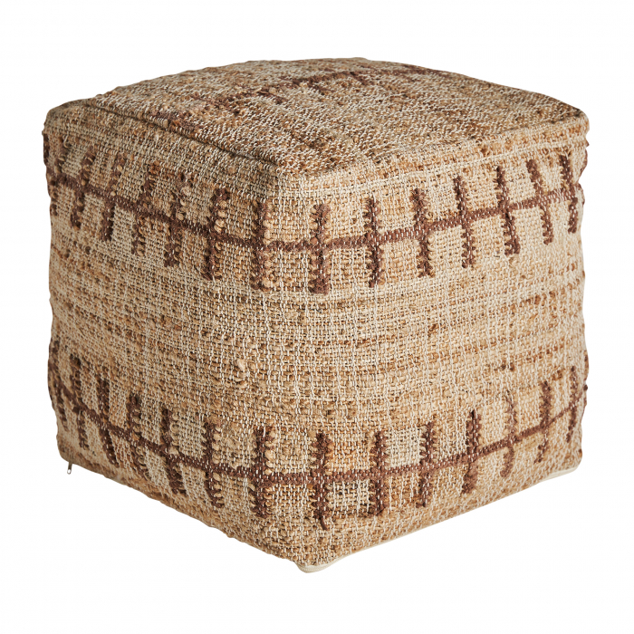 Puf boho iuta maro|Pufuri confortabile [2]