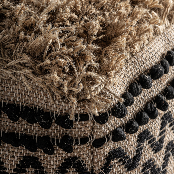 Puf iuta negru natural|Pufuri moderne [3]