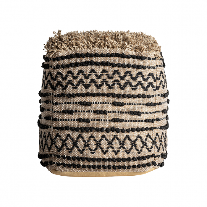 Puf iuta negru natural|Pufuri moderne [1]