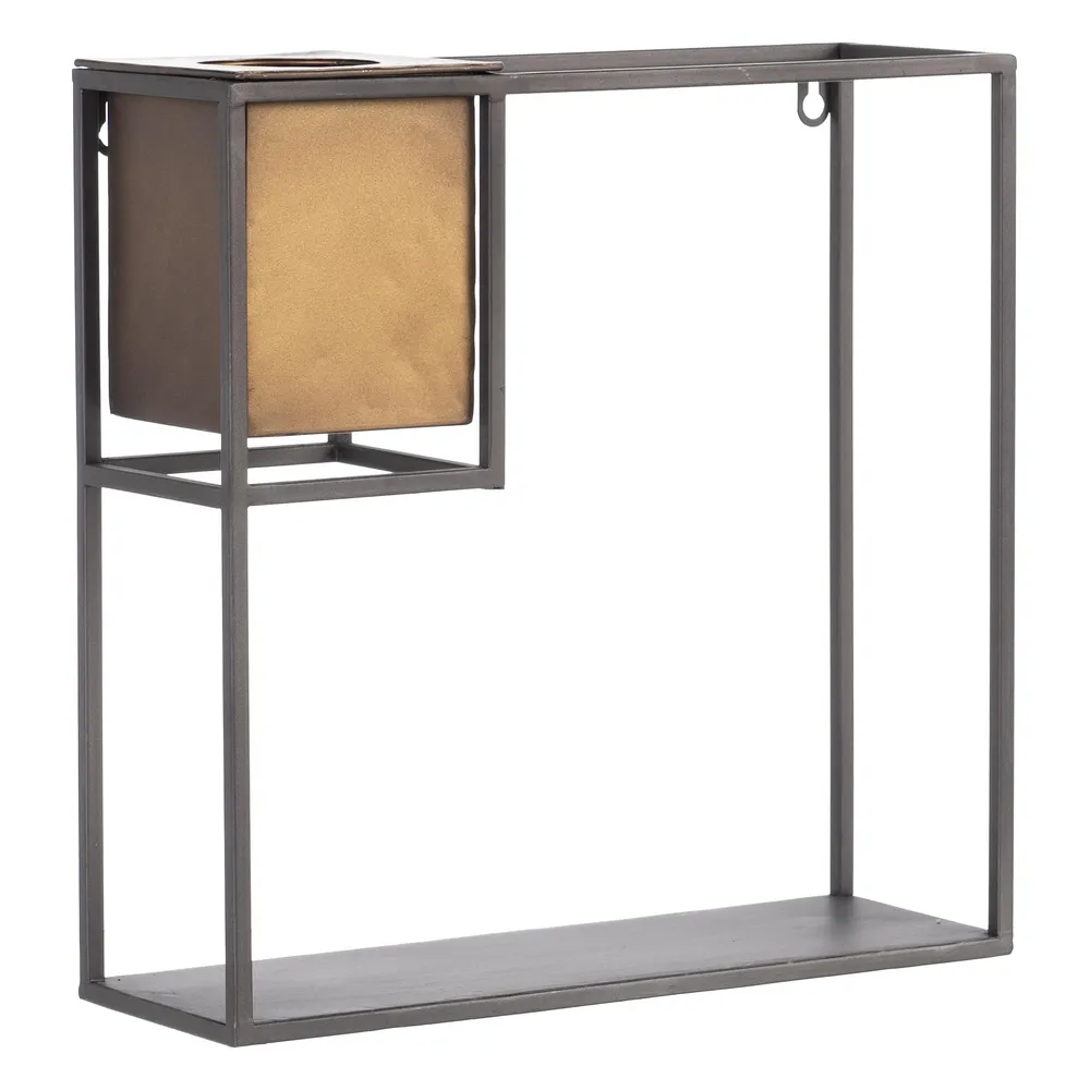 Raft metalic multifunctional cu suport flori pentru plante [2]