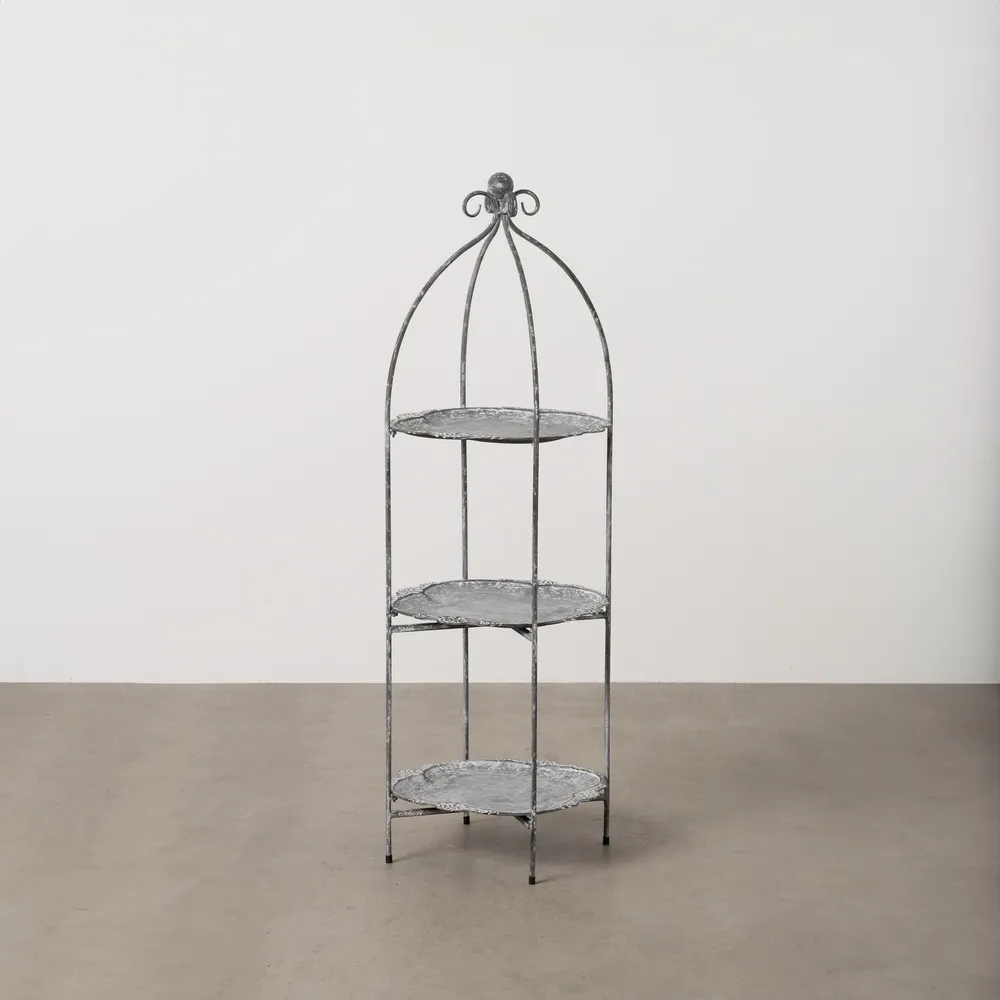 Raft vintage rotund | Mobilier pentru spatii mici | CreativDeco [1]