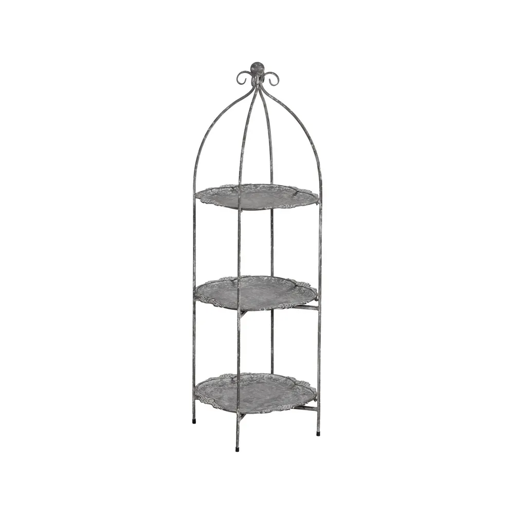 Raft vintage rotund | Mobilier pentru spatii mici | CreativDeco [2]