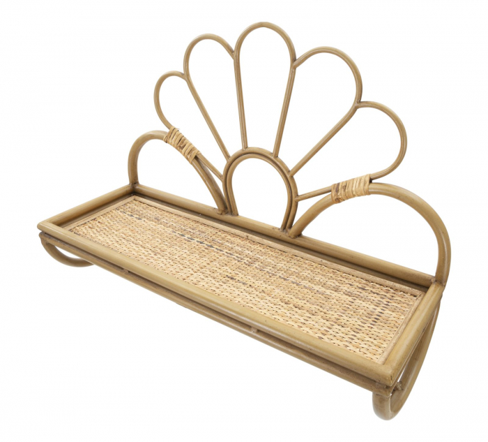 Raft perete Panama, fier/ratan [6]