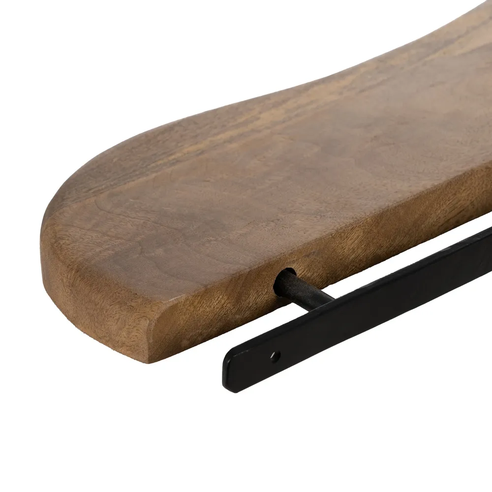 Raft suspendat lemn mango | Rafturi moderne | CreativDeco [7]