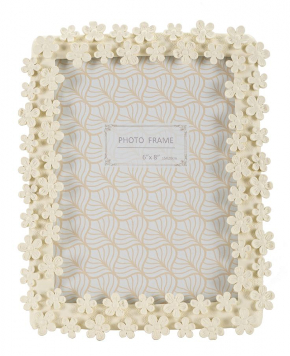 Rama foto alb vintage | CreativDeco.ro [2]