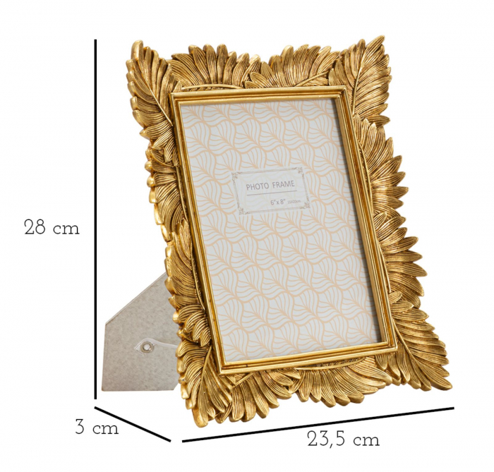 Rama foto aurie detalii elaborate | CreativDeco.ro [6]