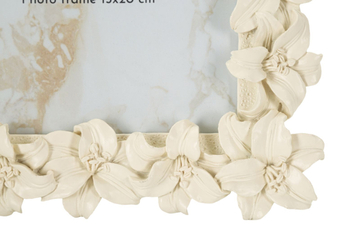 Set 2 rame foto crem compacte cu flori delicate [4]