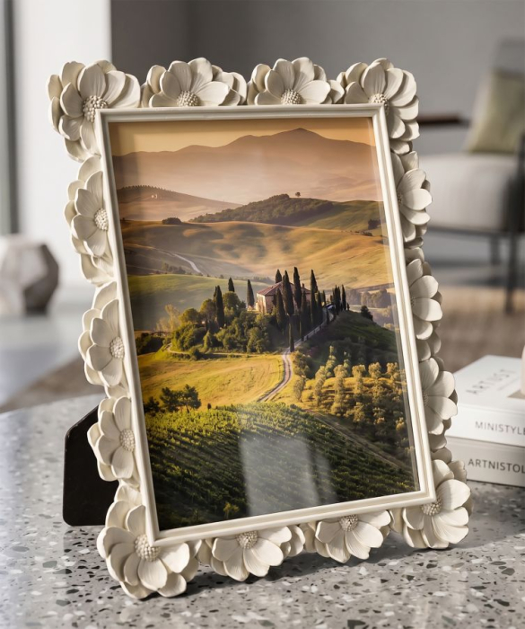 Set 2 rame foto crem stil shabby chic [5]
