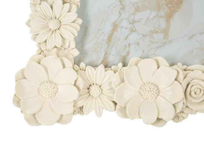 Set 2 rame foto cu flori în relief efect sculptural [4]