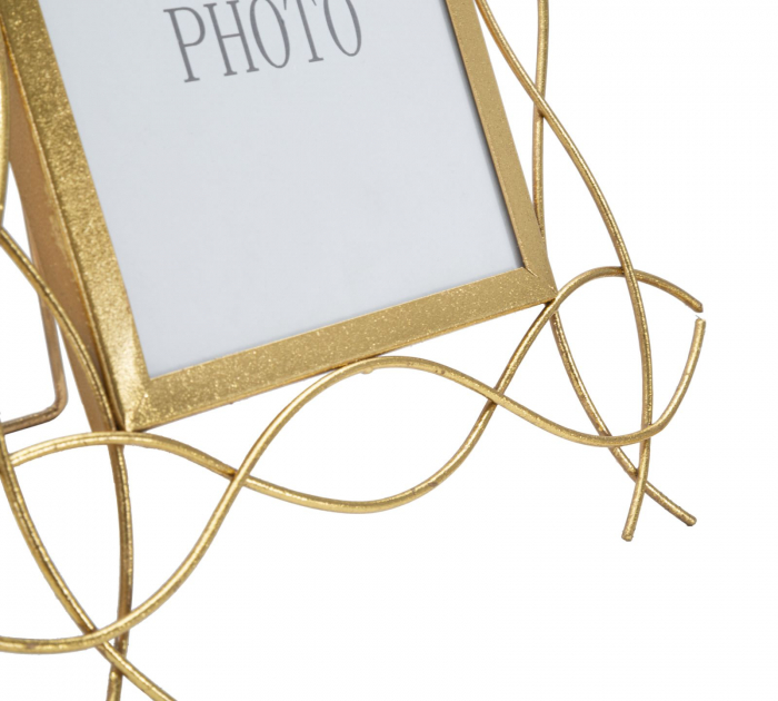 Rama foto fier design Glam minimalist, aspect rafinat CreativDeco.ro. [4]