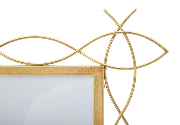 Rama foto fier design Glam minimalist, aspect rafinat CreativDeco.ro. [3]