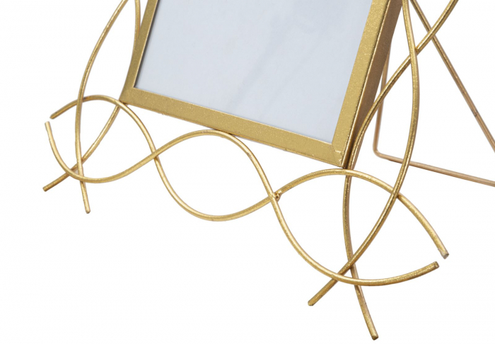 Rama foto fier stil Glam, linii simple elegante CreativDeco.ro. [4]