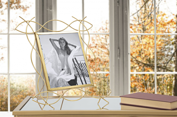 Rama foto fier stil Glam, linii simple elegante CreativDeco.ro. [5]