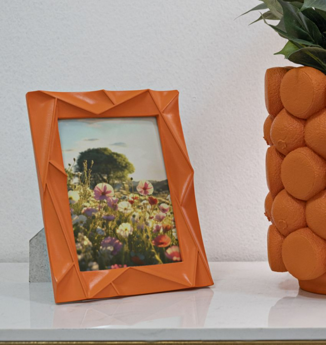 Rama foto portocaliu - CreativDeco.ro   [5]