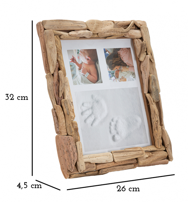 Rama foto rustica din lemn | CreativDeco.ro [6]