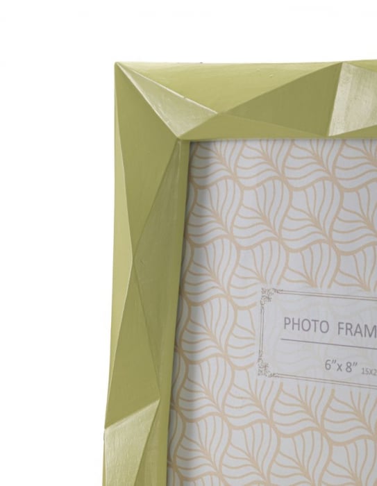 Rama foto verde linii geometrice - CreativDeco.ro   [4]