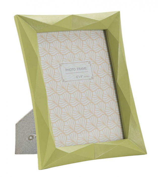 Rama foto verde linii geometrice - CreativDeco.ro   [1]