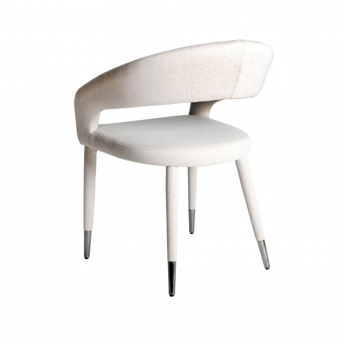 Scaun art deco alb|Scaune dining moderne [4]