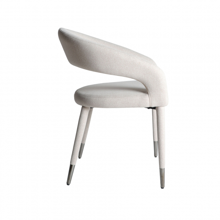 Scaun art deco alb|Scaune dining moderne [3]