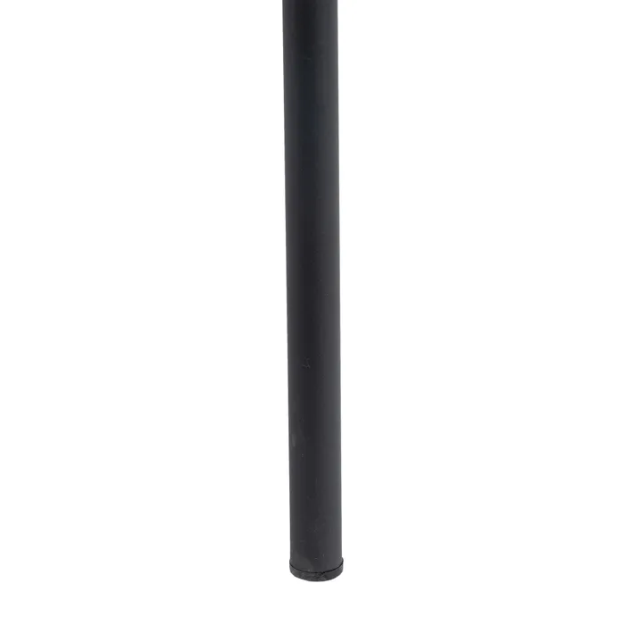 Scaun Bar Anna Floral, Catifea Neagra, Metal - creativdeco.ro [14]