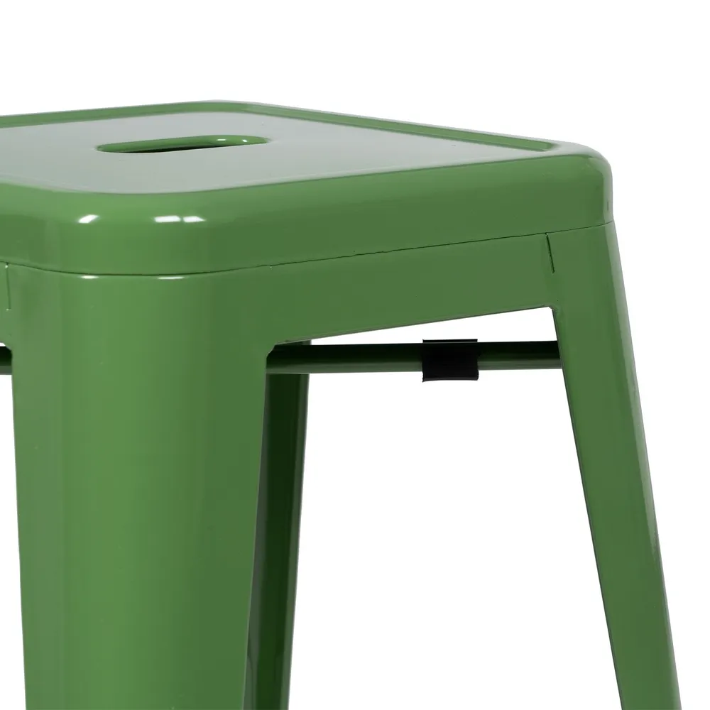 Scaun Bar Dallas, metal verde, creativdeco.ro [3]