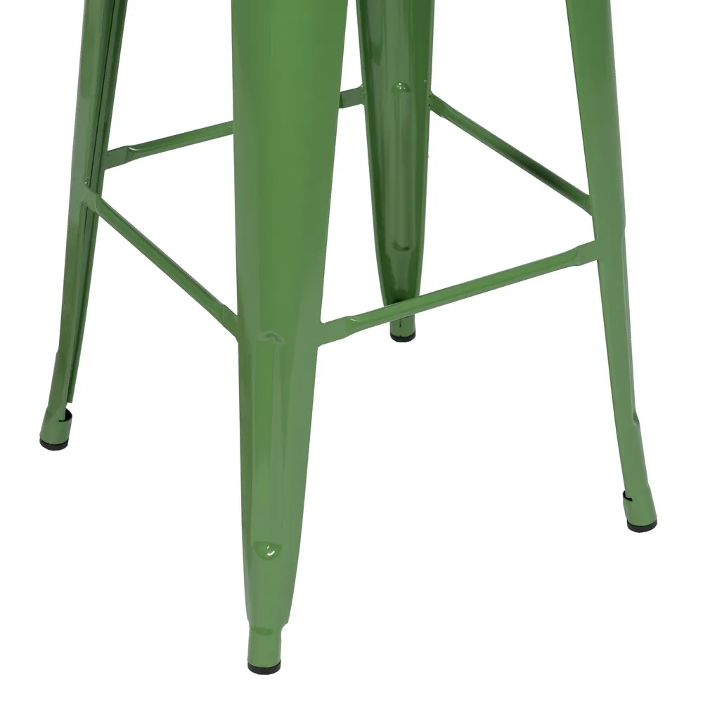 Scaun Bar Dallas, metal verde, creativdeco.ro [4]