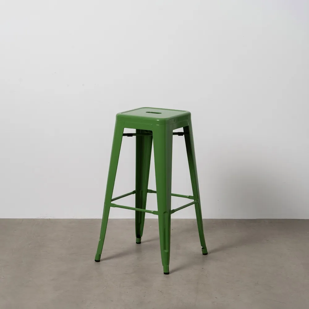 Scaun Bar Dallas, metal verde, creativdeco.ro [2]