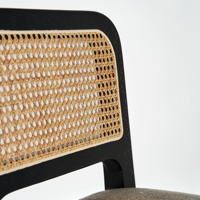 Scaun bar colonial pin negru|Scaune bar elegante [6]