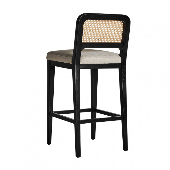 Scaun bar colonial pin negru|Scaune bar elegante [4]