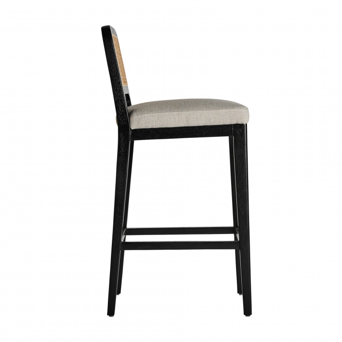 Scaun bar colonial pin negru|Scaune bar elegante [3]