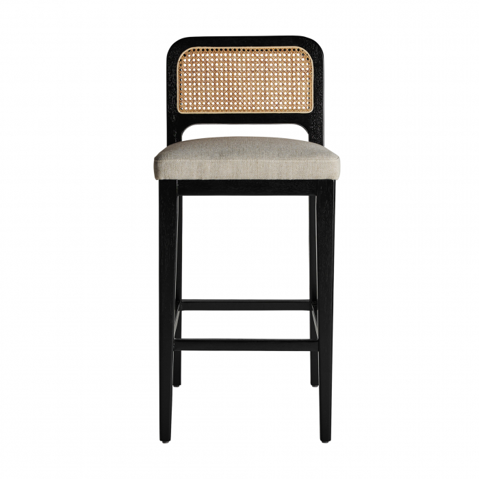 Scaun bar colonial pin negru|Scaune bar elegante [2]