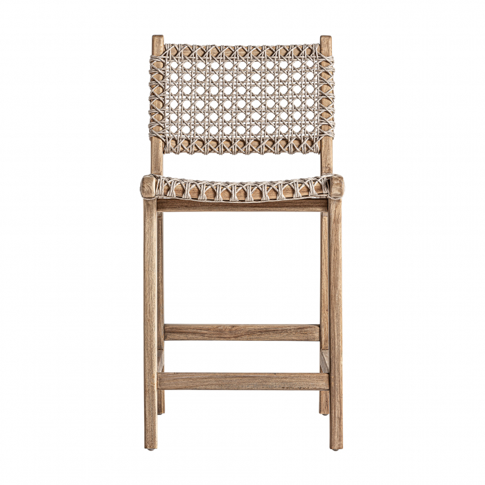 Scaun bar colonial lemn tec|Scaune bar elegante [2]